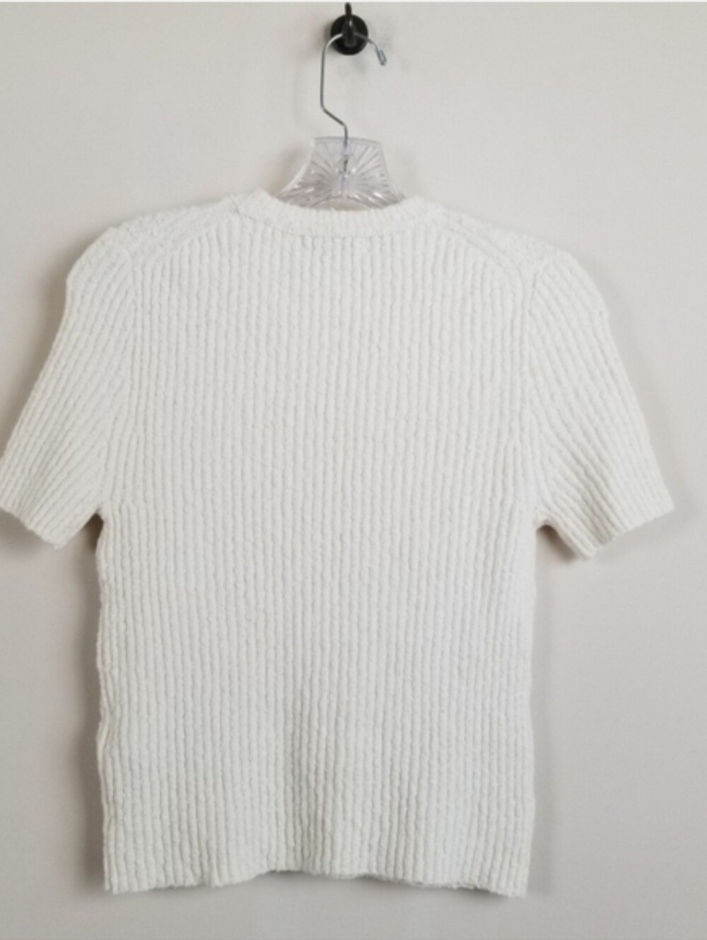 Madewell Boucle Knit Crewneck Sweater Tee Small NWT - Picture 4 of 9
